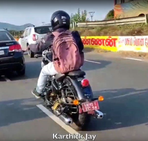 Spy Pics: Royal Enfield 650cc Cruiser Spotted Testing In Chennai Revealing New Details