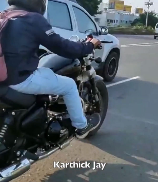 Spy Pics: Royal Enfield 650cc Cruiser Spotted Testing In Chennai Revealing New Details