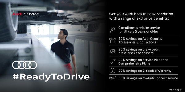 Audi India Launches Ready To Drive Campaign For Its Customers In India: Read More To Find Out