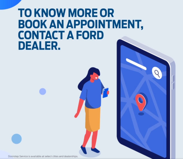 Ford Launches Dial-A-Ford Doorstep Service In India At No Cost To Customers