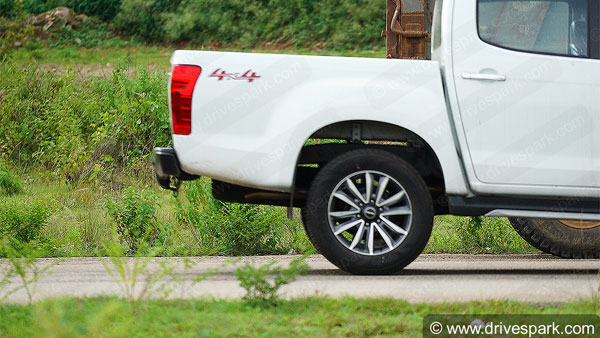 Spy Pics: Isuzu V Cross BS6 Production Ready Pickup SUV Spotted Testing Ahead Of Launch