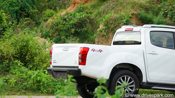 Spy Pics: Isuzu V Cross BS6 Production Ready Pickup SUV Spotted Testing Ahead Of Launch