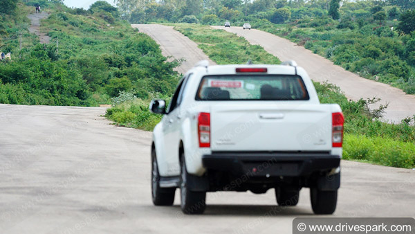 Spy Pics: Isuzu V Cross BS6 Production Ready Pickup SUV Spotted Testing Ahead Of Launch