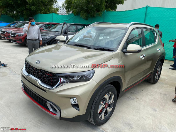 Kia Sonet Arrives At Dealerships Ahead Of India Launch: Specs, Features & Other Details
