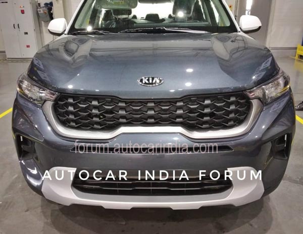 Spy Pics: Kia Sonet Mid-Spec Variant SUV Spotted Ahead Of Launch