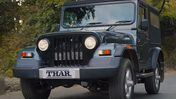 New Mahindra Thar Teaser Video Released Ahead Of Official Unveil On Independence Day