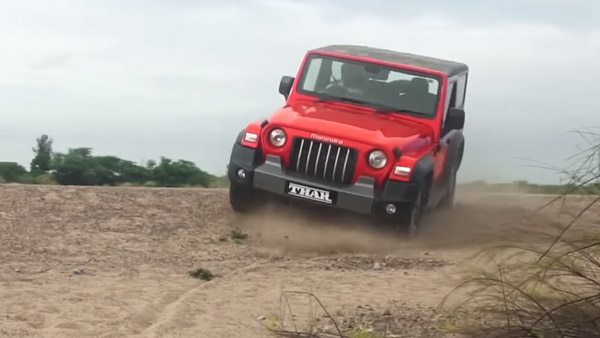 New Mahindra Thar Off-Road Capabilities Showcased: Video, Performance & Other Details