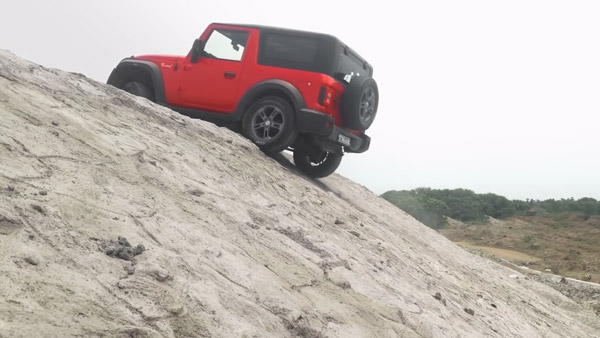 New Mahindra Thar Off-Road Capabilities Showcased: Video, Performance & Other Details