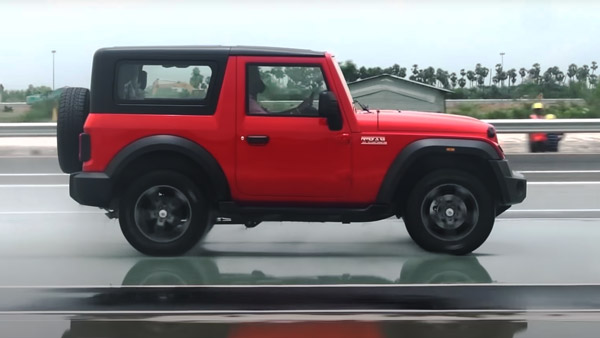 New Mahindra Thar Off-Road Capabilities Showcased: Video, Performance & Other Details