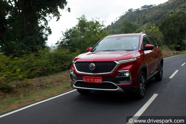 MG Motor India Car Sales Report For July 2020: Company Registers 2105 Units Sold