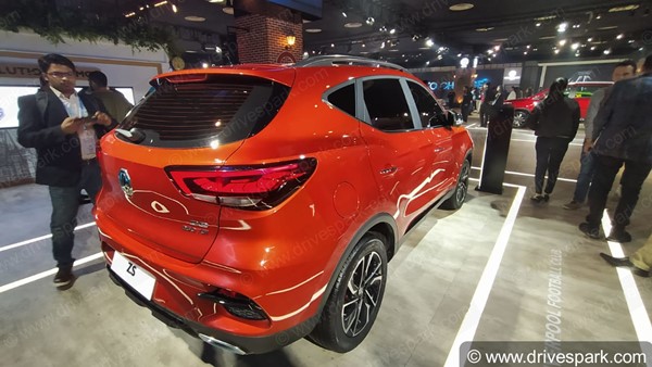Spy Pics: MG ZS Petrol SUV Spotted Testing Ahead Of Launch In India