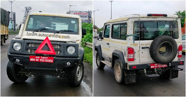 Next Generation Force Gurkha Spotted Testing In India Without Wraps