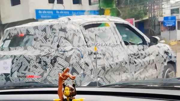 Spy Pics: Nissan Magnite Compact-SUV Spotted Testing In Pune Ahead Of Launch