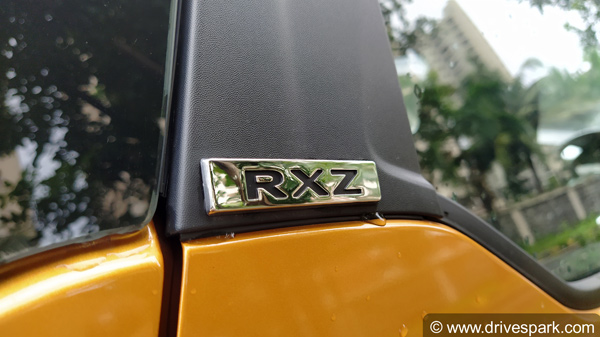 the Triber AMT gets a traditional gear lever that gives the driver the option of manual shifting.