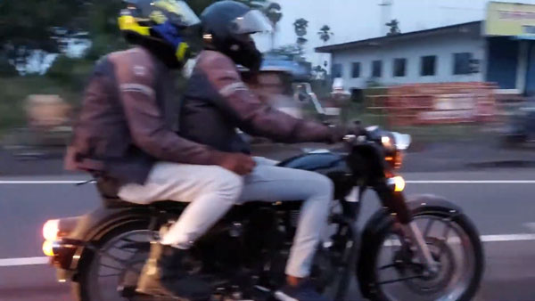 Spy Pics: Royal Enfield Meteor Spotted Testing With Other Upcoming Models Ahead Of Launch