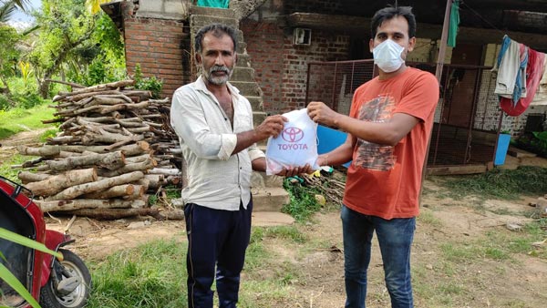 Toyota Kirloskar Motors CSR Initiative: Provide Health & Hygiene Kits To 25,000 Families