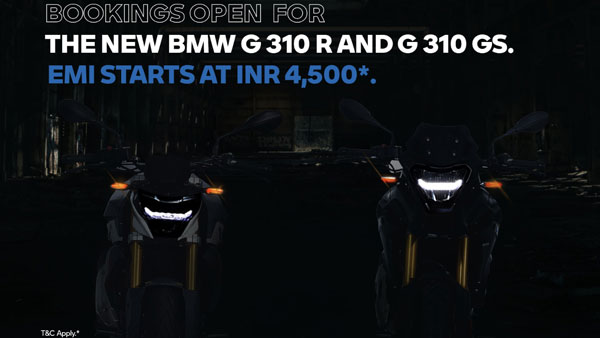 BMW G 310 R, G 310 GS BS6 Low EMI Finance Scheme Introduced Ahead Of Launch