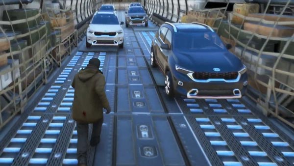Kia Sonet In GTA 5 Game Alongside Rival Maruti Suzuki Vitara Brezza: Watch The Video Here