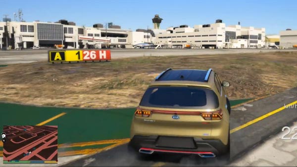 Kia Sonet In GTA 5 Game Alongside Rival Maruti Suzuki Vitara Brezza: Watch The Video Here