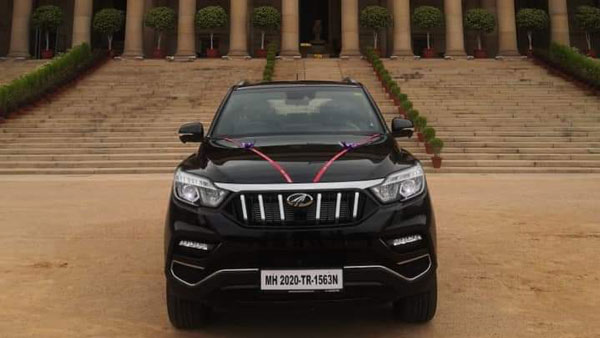 First Mahindra Alturas G4 BS6 Model Delivered To The President Of India: Details