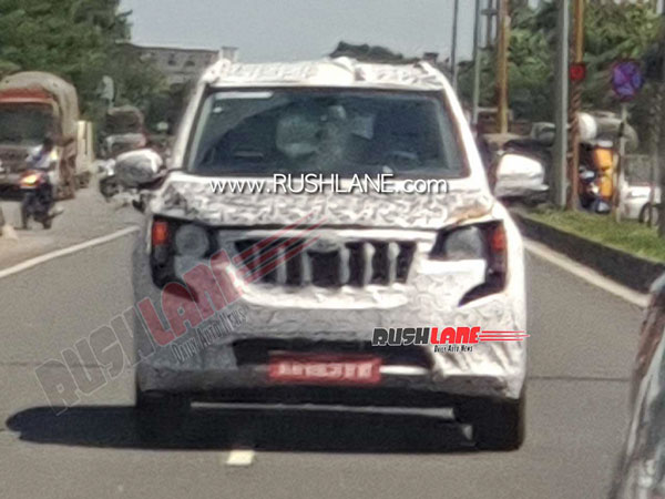 Spy Pics: New Mahindra XUV500 SUV Spotted Testing Revealing Few Features
