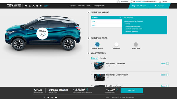 Tata Motors Launches ‘NEXON EV 3D Commerce’: Detailed Virtual Experience Of The Electric Compact SUV