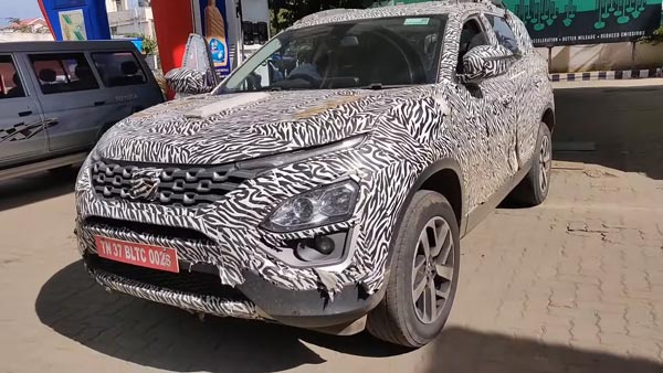 Spy Pics: Tata Gravitas Spotted Testing Again Revealing Interiors Ahead Of Launch