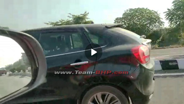 Spy Pics: Maruti Suzuki Baleno Spotted Testing With Alloy Wheels & Possible New Engine