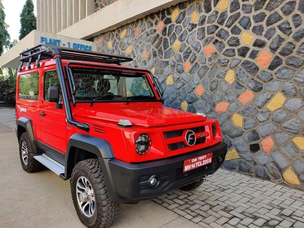 Spy Pics: New Force Gurkha Spotted In Red Colour Ahead Of Expected India Launch During Diwali
