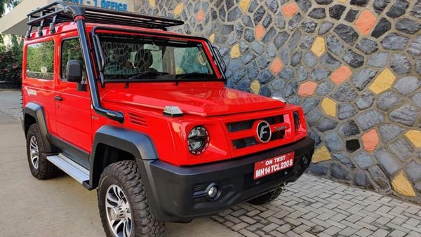 Spy Pics: New Force Gurkha Spotted In Red Colour Ahead Of Expected India Launch During Diwali