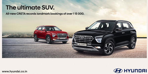 All-New 2020 Creta Crosses A New Milestone: 1,15,000 Units Sold In the Last 6 Months