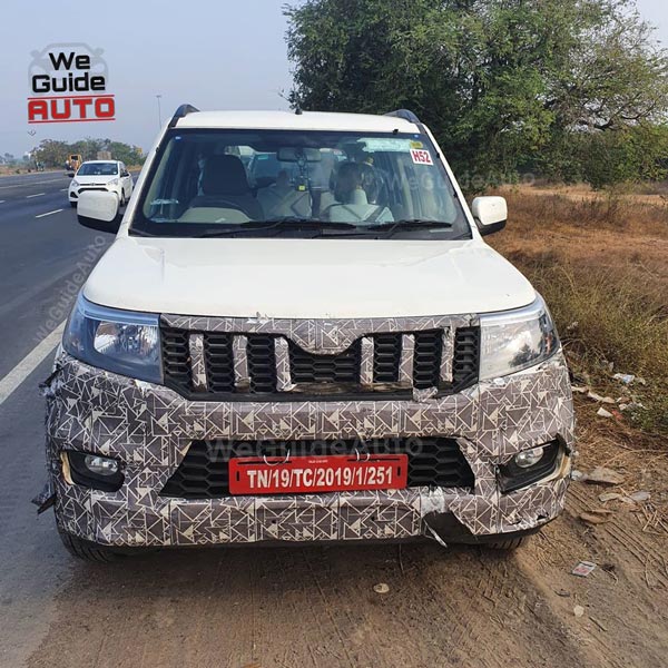 Spy Pics: Mahindra TUV300 BS6 Spotted Testing Again Ahead Of Launch