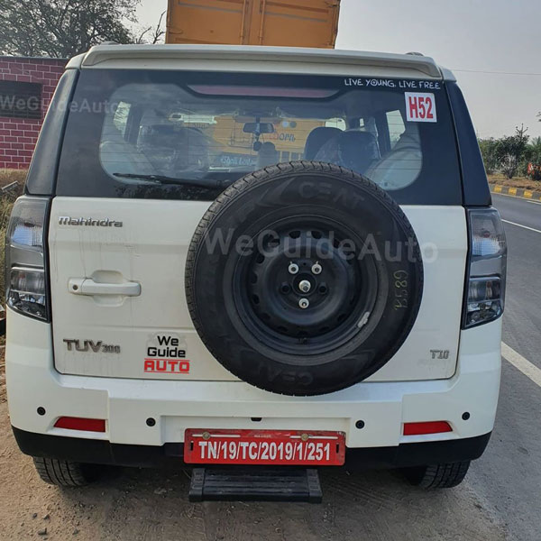 Spy Pics: Mahindra TUV300 BS6 Spotted Testing Again Ahead Of Launch