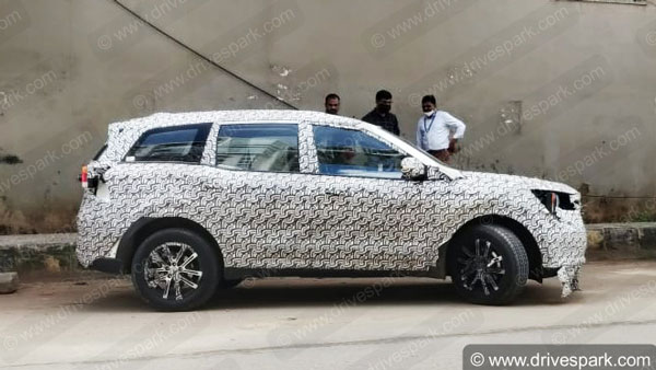 Spy Pics: New Mahindra XUV500 Spotted Testing In Bangalore Ahead Of Launch
