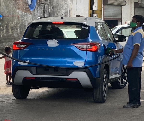 Nissan Magnite Compact SUV Spotted Without Wraps: Spy Pics & Details