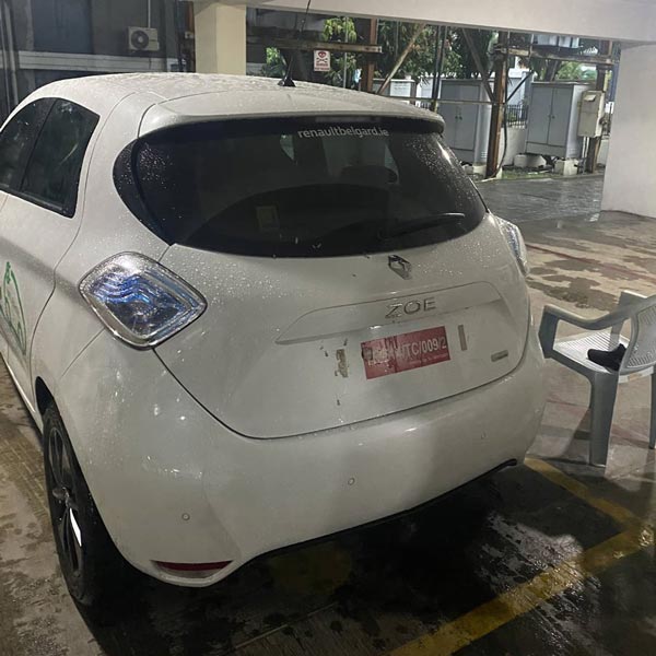Spy Pics: Renault Zoe EV Spotted Testing Ahead Of India Launch