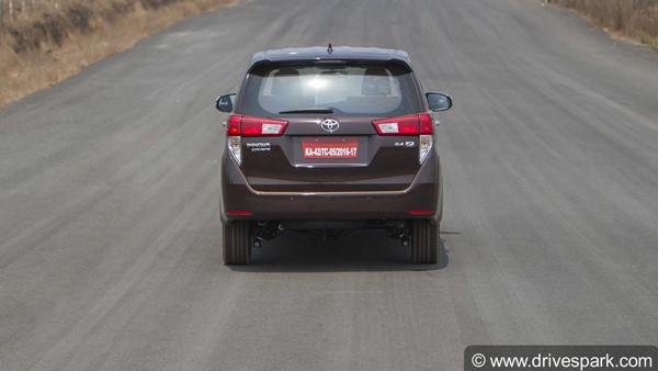 Toyota Innova Crysta Facelift Spotted Next To Current Model: Differences, Features, Specs & Other Details