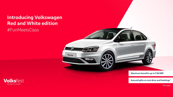 Volkswagen Polo & Vento Red & White Special Edition Models Launched At Rs 9.19 Lakh: Specs, Features, Variants & Other Details