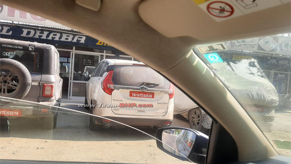 Spy Pics: Mahindra Marazzo Automatic Spotted Testing Ahead Of India Launch