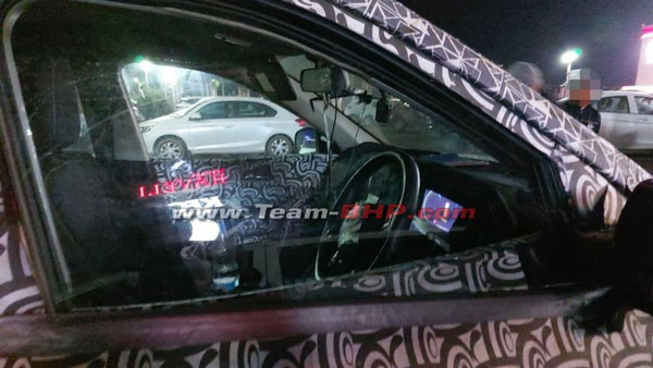 Spy Pics: New Mahindra XUV500 Digital Instrument Cluster Display Revealed