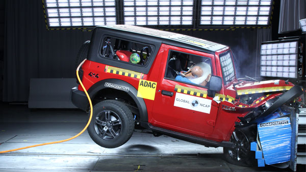 Mahindra Thar Global NCAP Crash Test Safety Rating: Secures An Impressive Four-Stars For Both Adult & Child Occupancy