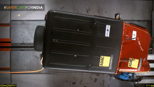 Mahindra Thar Global NCAP Crash Test Safety Rating: Secures An Impressive Four-Stars For Both Adult & Child Occupancy