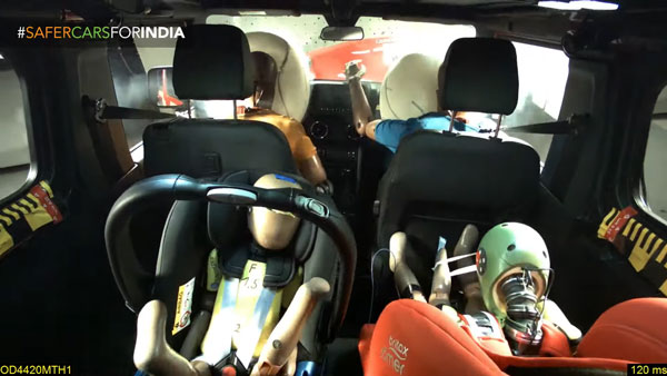 Mahindra Thar Global NCAP Crash Test Safety Rating: Secures An Impressive Four-Stars For Both Adult & Child Occupancy