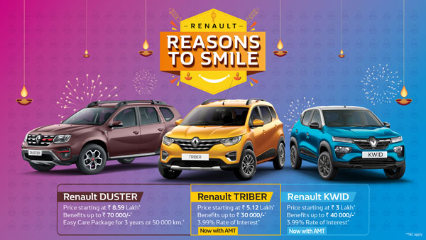 Renault Offers Discounts Up To Rs 1 Lakh On Its BS6 Range: Read More To Find Out