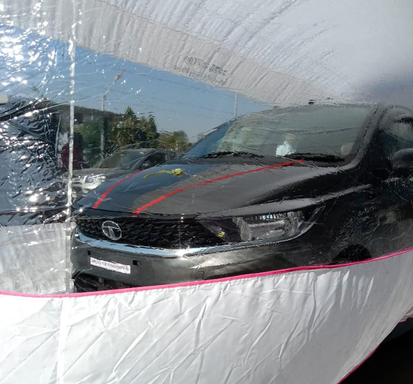 Tata Car Safety Bubble: Company Keeps Customer Cars In Sanitised Air Enclosure At The Time Of Delivery