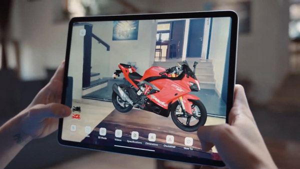 TVS ARIVE Mobile App Introduced: To Offer Customers An Augmented Reality Experience Of Their Entire Apache Series
