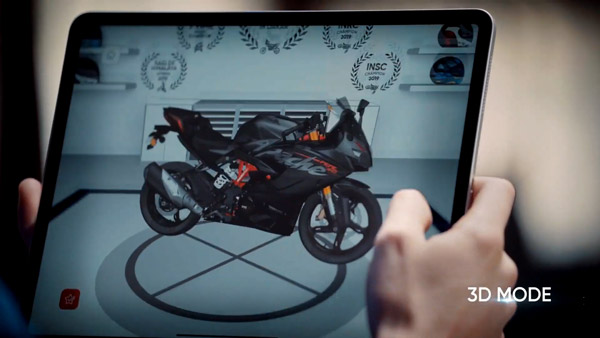 TVS ARIVE Mobile App Introduced: To Offer Customers An Augmented Reality Experience Of Their Entire Apache Series