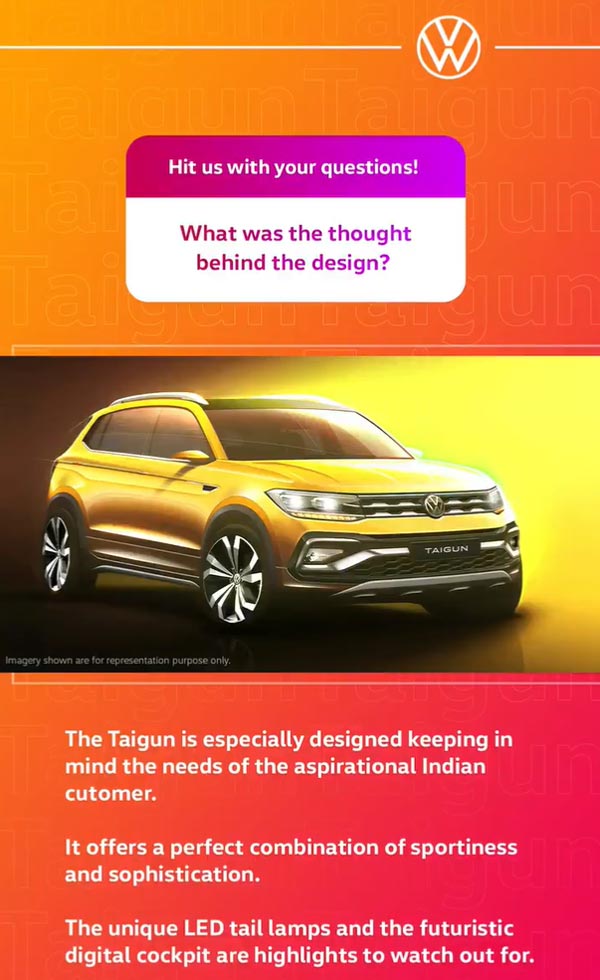Volkswagen Taigun Questions Answered: Platform, Design, Specs, Colours & Other Details