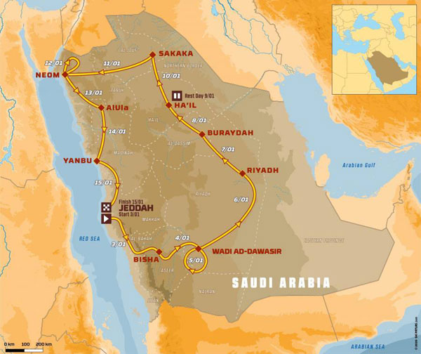 Dakar Rally 2021: Here Are Complete Details Of The 43rd Rally Race Edition