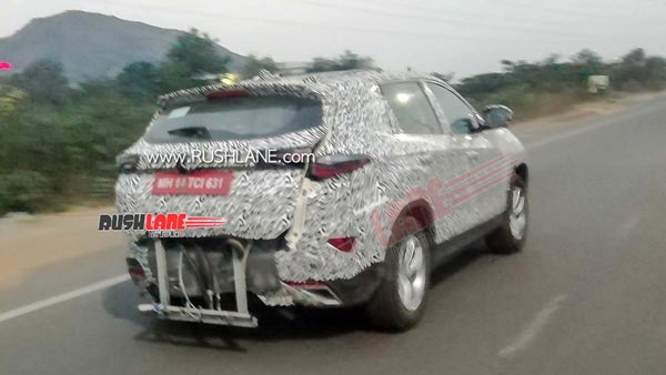 Spy Pics: Tata Harrier Petrol Spotted Testing Ahead Of Expected India Launch Next Year